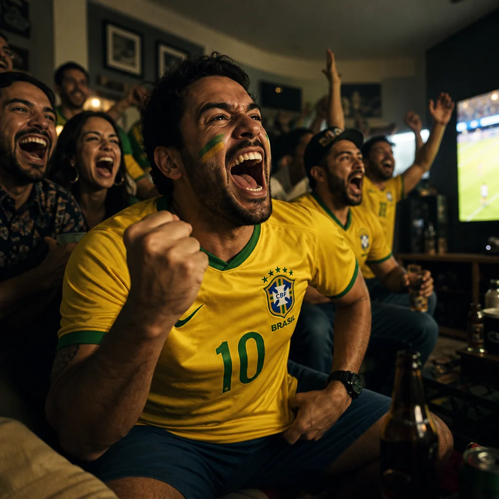 A paixão esportiva nacional: como o torcedor brasileiro acompanha partidas decisivas