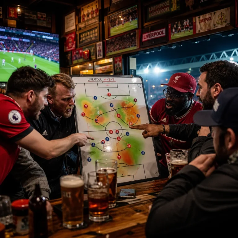 Análise tática e debates entre torcedores durante os grandes eventos de futebol