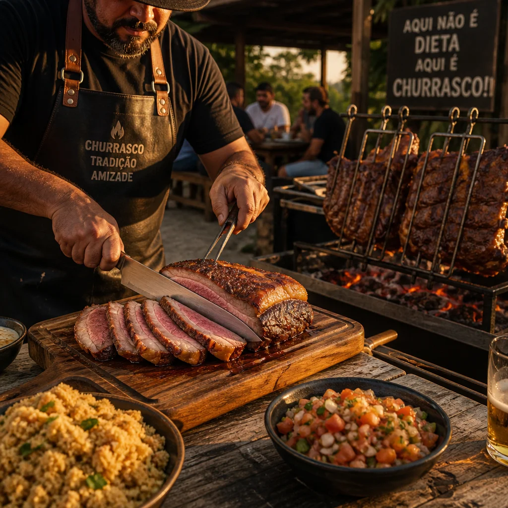 A cultura do churrasco no Brasil: história, celebração e identidade culinária